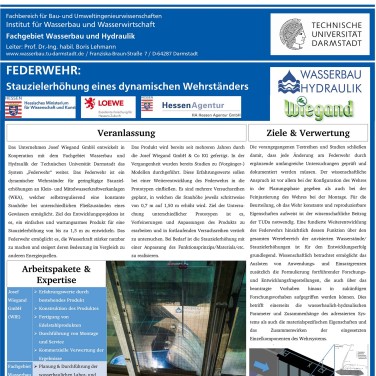 Projektposter Federwehr