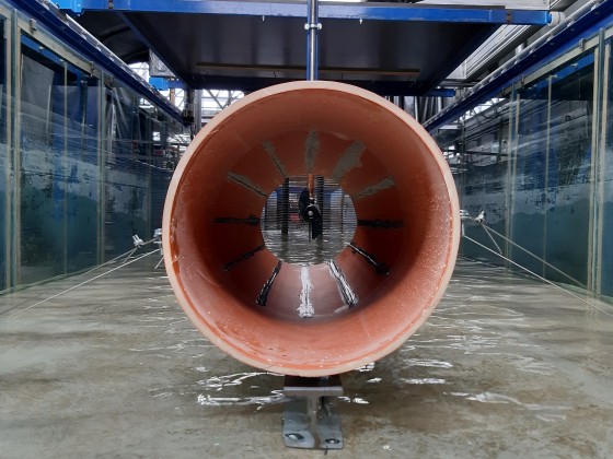 Motor für die Kleinstwasserkraft