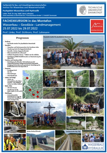 Exkursion in das Montafon (2022)